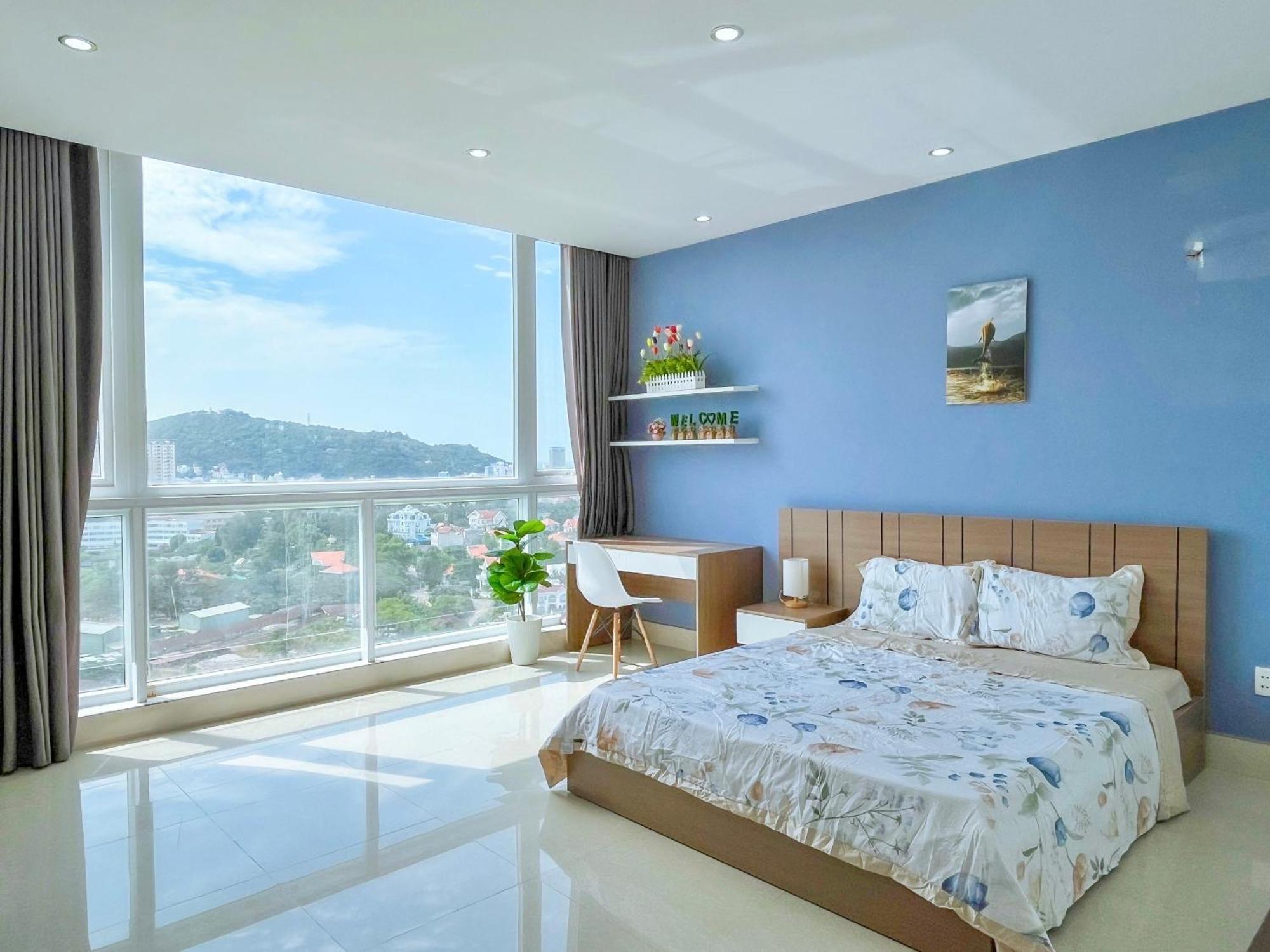 Can Ho Oasky,3 Phong View Dep Nhin Ra Bien,Nui Va Ho Bau Sen 붕타우 외부 사진